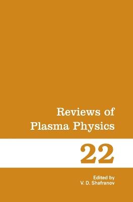 Reviews of Plasma Physics - cover
