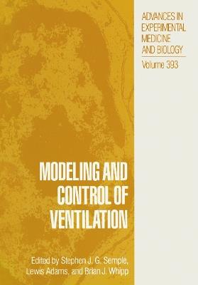 Modeling and Control of Ventilation - cover