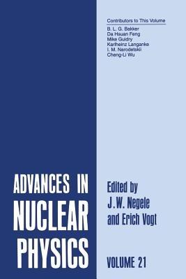 Advances in Nuclear Physics: Volume 21 - cover