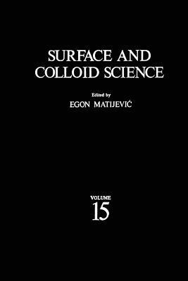 Surface and Colloid Science - cover