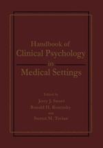 Handbook of Clinical Psychology in Medical Settings