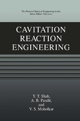 Cavitation Reaction Engineering - Y.T. Shah,A.B. Pandit,V.S. Moholkar - cover