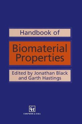 Handbook of Biomaterial Properties - cover