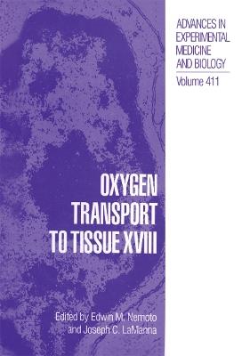 Oxygen Transport to Tissue XVIII - cover