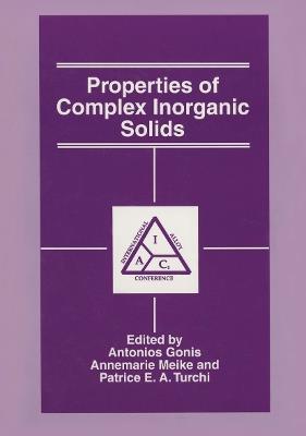 Properties of Complex Inorganic Solids - cover