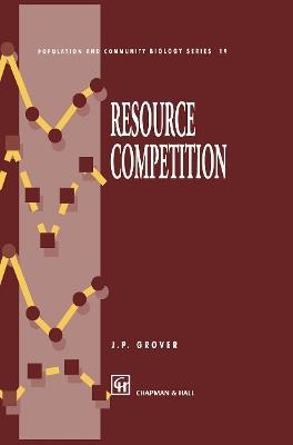 Resource Competition - James P. Grover - cover