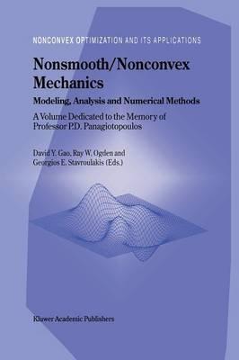 Nonsmooth/Nonconvex Mechanics: Modeling, Analysis and Numerical Methods - cover