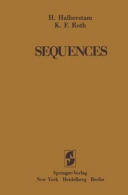 Sequences - H. Halberstam,K.F. Roth - cover