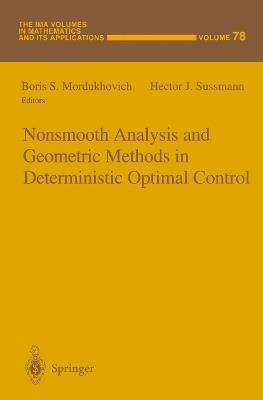 Nonsmooth Analysis and Geometric Methods in Deterministic Optimal Control - cover