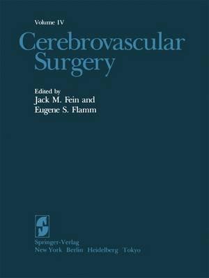 Cerebrovascular Surgery: Volume IV - cover
