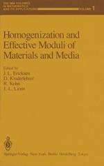 Homogenization and Effective Moduli of Materials and Media