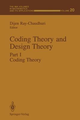 Coding Theory and Design Theory: Part I Coding Theory - cover