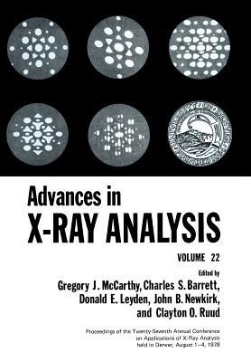 Advances in X-Ray Analysis: Volume 22 - cover