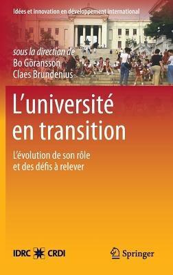 L’université en transition: L’évolution de son rôle et des défis à relever - cover