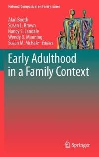 Early Adulthood in a Family Context - cover