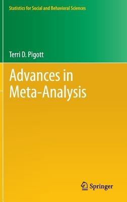 Advances in Meta-Analysis - Terri Pigott - cover