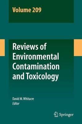 Reviews of Environmental Contamination and Toxicology Volume 209 - cover