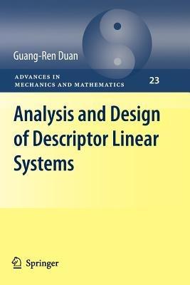 Analysis and Design of Descriptor Linear Systems - Guang-Ren Duan - cover