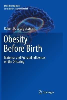 Obesity Before Birth: Maternal and prenatal influences on the offspring - cover