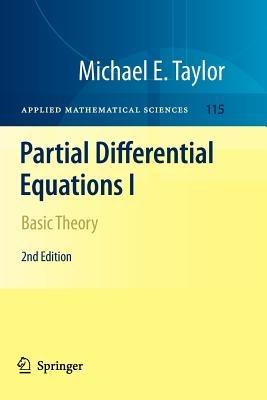 Partial Differential Equations I: Basic Theory - Michael E. Taylor - cover
