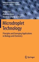 Microdroplet Technology: Principles and Emerging Applications in Biology and Chemistry