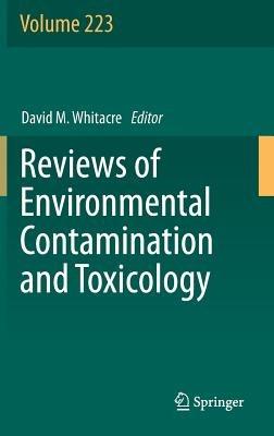 Reviews of Environmental Contamination and Toxicology Volume 223 - cover