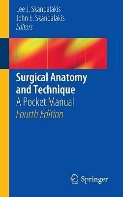Surgical Anatomy and Technique: A Pocket Manual - cover