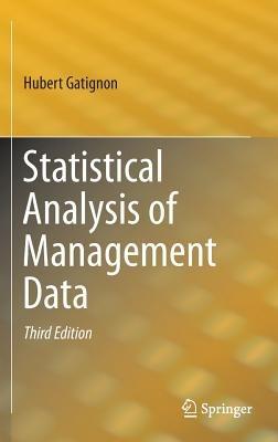 Statistical Analysis of Management Data - Hubert Gatignon - cover