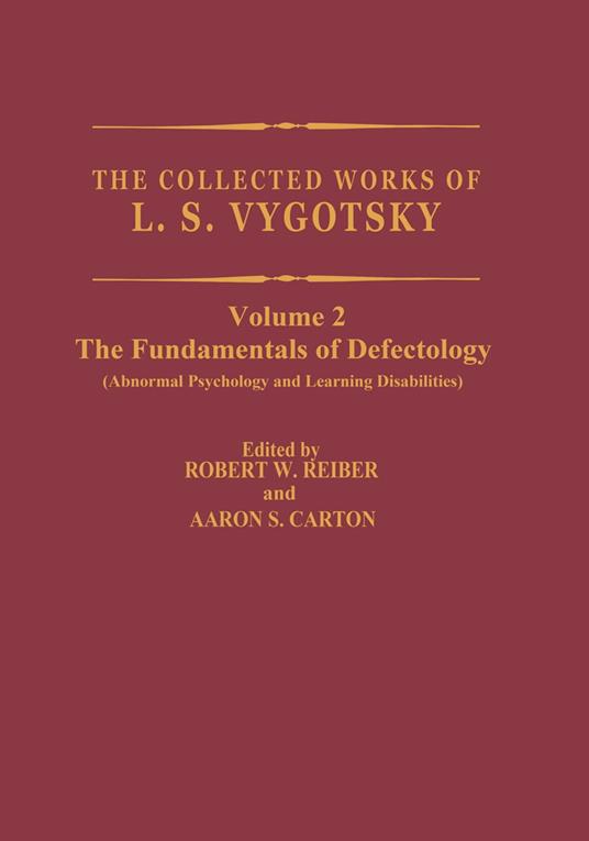 The Collected Works of L.S. Vygotsky