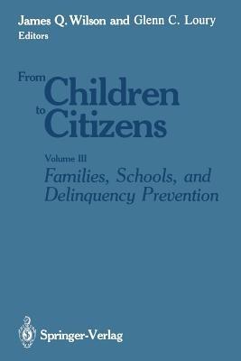 Families, Schools, and Delinquency Prevention - cover