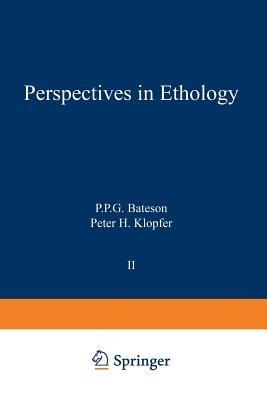 Perspectives in Ethology: Volume 2 - P. Bateson - cover