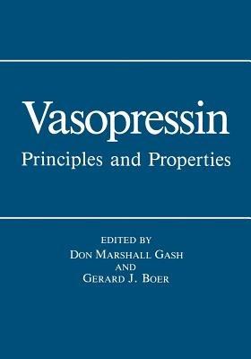 Vasopressin: Principles and Properties - cover