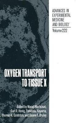 Oxygen Transport to Tissue X - cover