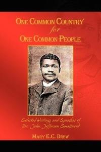 One Common Country for One Common People - Mary E C Drew - cover