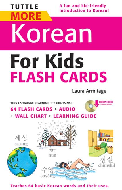Tuttle More Korean for Kids Flash Cards Kit Ebook - Laura Armitage - ebook