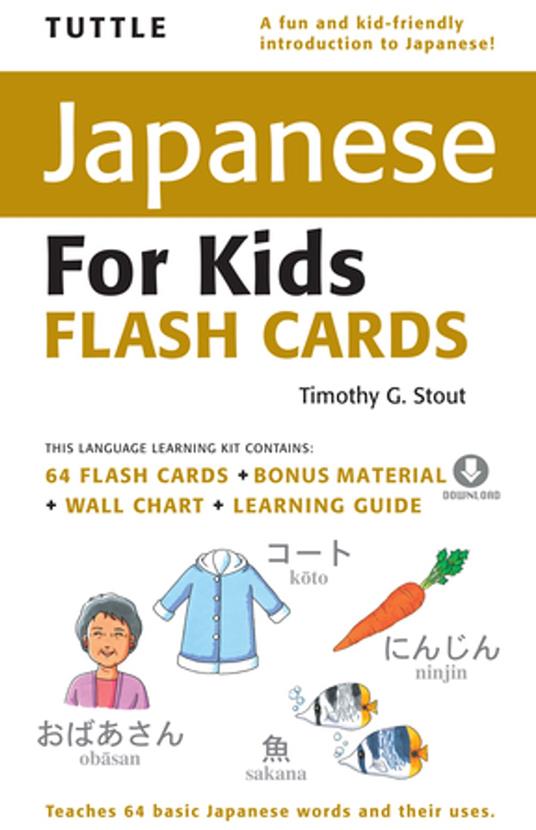 Tuttle Japanese for Kids Flash Cards Ebook - Timothy G. Stout - ebook