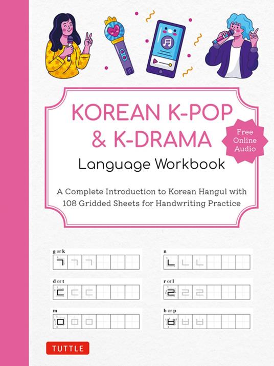 Korean K-Pop and K-Drama Language Workbook
