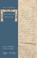 Pocket Gorgias Syriac-English Dictionary - George Kiraz,Sebastian Brock - cover