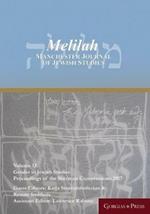 Gender in Jewish Studies: Proceedings of the Sherman Conversations 2017