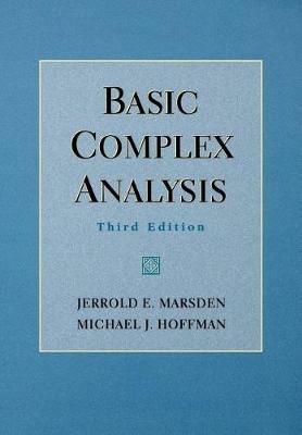 Basic Complex Analysis - Jerrold E Marsden,Michael J Hoffman - cover