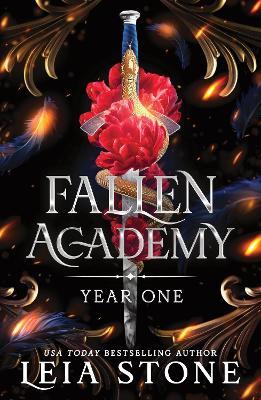 Fallen Academy Year One: An Exciting YA Fantasy and Dark Academia Romance (Fallen Academy Book 1) - Leia Stone - cover