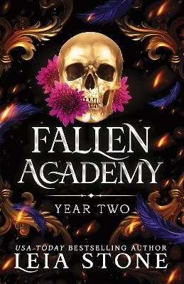 Fallen Academy Year Two: An Exciting YA Fantasy and Dark Academia Romance (Fallen Academy Book 2) - Leia Stone - cover