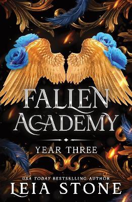Fallen Academy Year Three: An Exciting YA Fantasy and Dark Academia Romance (Fallen Academy Book 3) - Leia Stone - cover