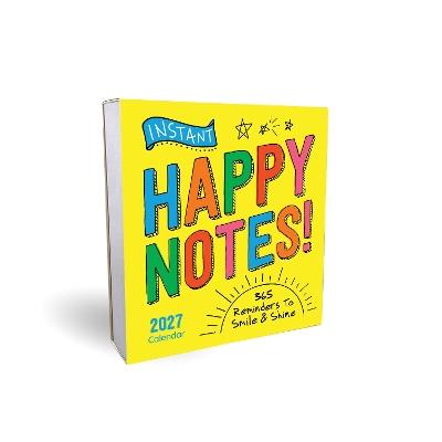 2027 Instant Happy Notes Boxed Calendar: 365 Reminders to Smile and Shine! - Sourcebooks - cover