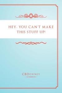 Hey, You Can't Make This Stuff Up! - Cbdowney - cover