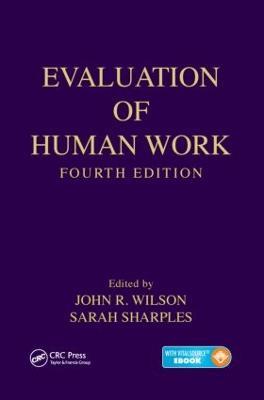 Evaluation of Human Work - cover
