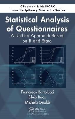 Statistical Analysis of Questionnaires: A Unified Approach Based on R and Stata - Francesco Bartolucci,Silvia Bacci,Michela Gnaldi - cover
