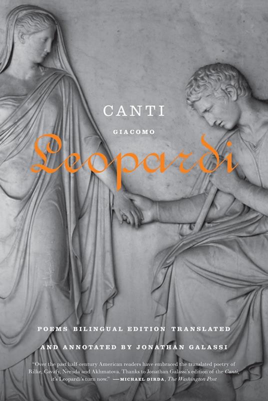 Canti - Giacomo Leopardi,Jonathan Galassi - ebook