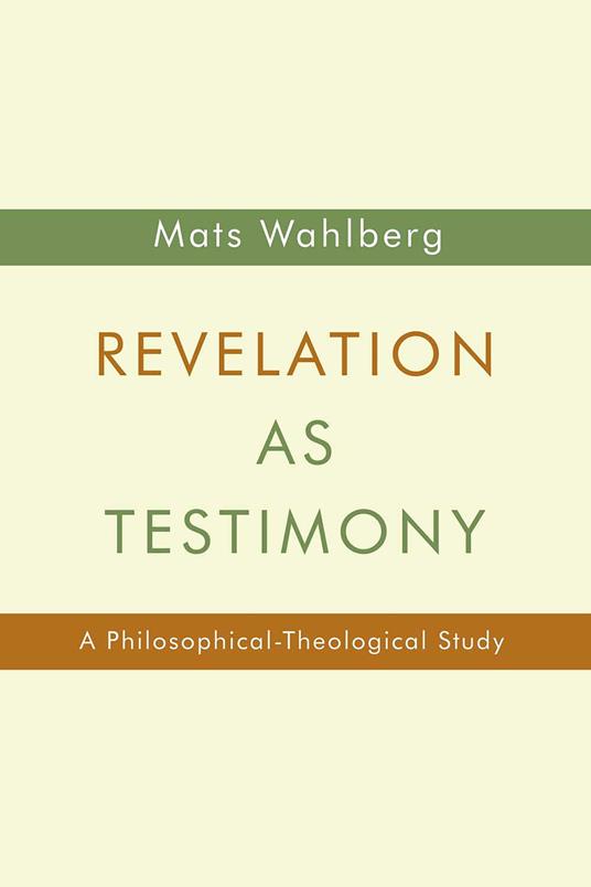 Revelation as Testimony