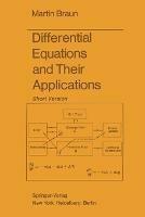 Differential Equations and Their Applications: Short Version - M Braun - cover